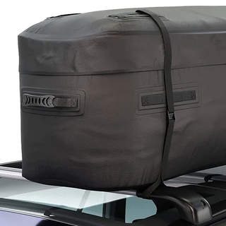 Leyi Wholesale Black Roof Travel Bags, 175L Roof Storage Bag, Car Roof Top Cargo Bag Solid Foldable Base