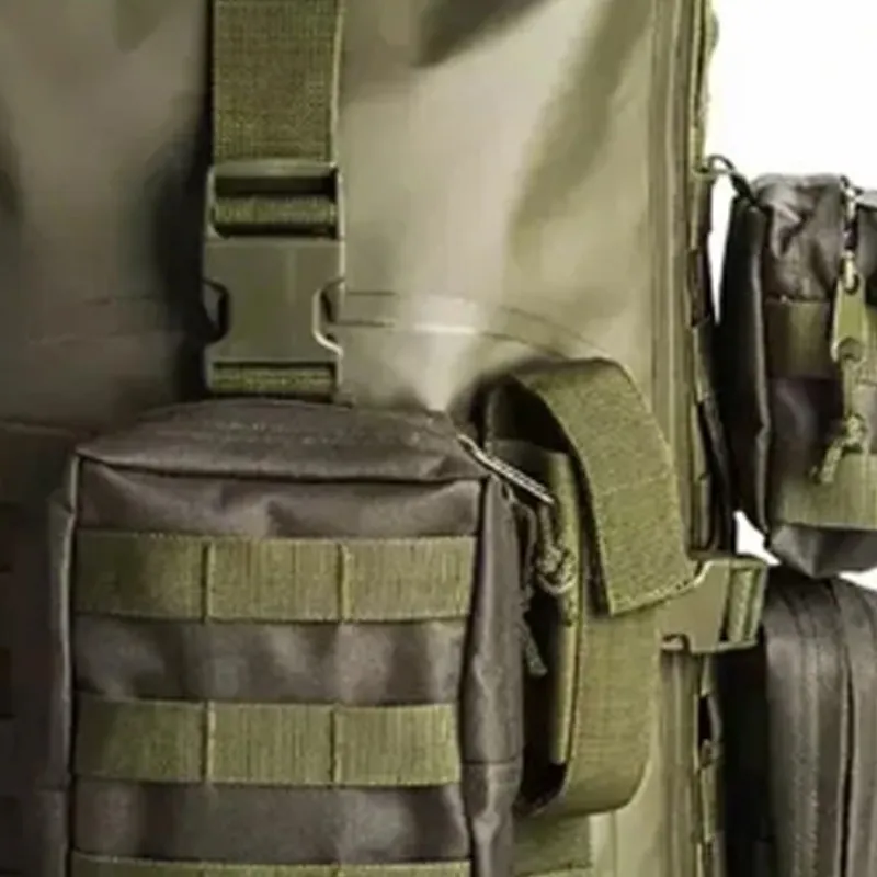 Leyi Custom Log Nylon Green Backpack Dry Bag Waterproof Outdoor Backpack for Men Waterproof Canvas Backpack Men Travel Rucksack