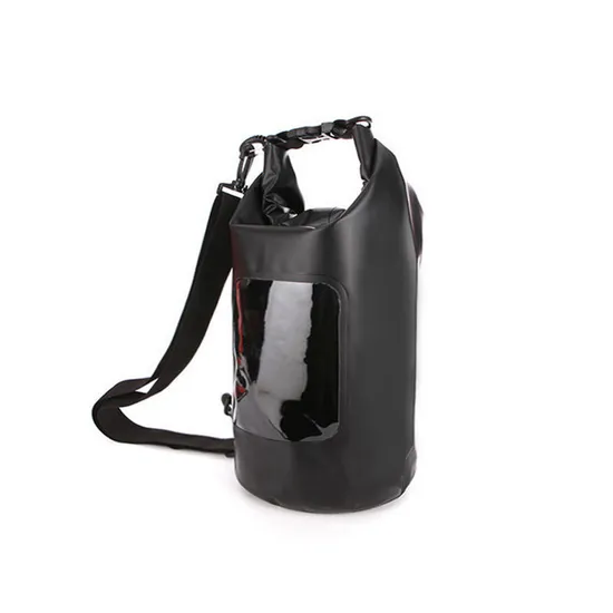 Leyi 2024 New Waterproof Swimming Bag Black Waterproof Backpack Waterproof Mobile Phone Bag Pouch