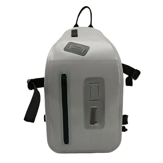 TPU PVC Sling Bag Waterproof Fly Fishing Bag Outdoor Custom Fishing Lure Bag
