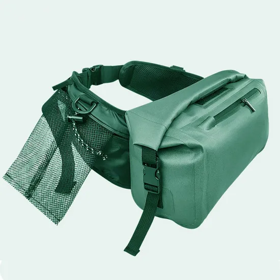 Waterproof Fishing Waist Bag Sport Fanny Pack Traveling Running Casual Fishing Waist Bag