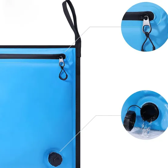 Outdoor Insulated Fish Cooler Bag Leakproof Fish Kill Bag Large Portable Waterproof Fish Bag