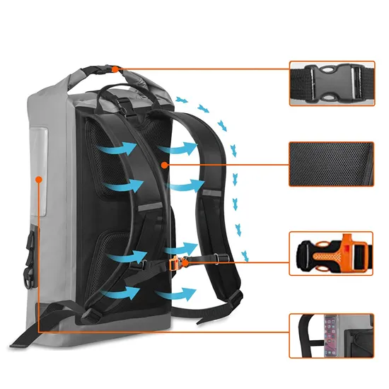 Leyi Hiking Backpack Lightweight Packable Camping Outdoors Camping Travel Bag Tactical Backpack ODM Waterproof Mochilas Backpack