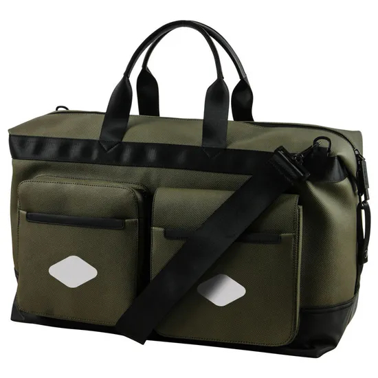Leyi Duffle Bags with Custom Printed Logo Eco Friendly Weekend Travel Duffle Bag Backpack Garment Duffle Bags for Travel