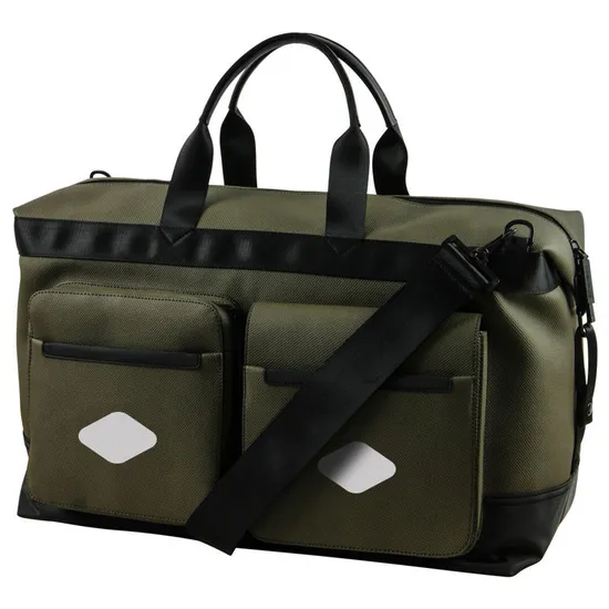 Leyi Duffle Bags with Custom Printed Logo Eco Friendly Weekend Travel Duffle Bag Backpack Garment Duffle Bags for Travel