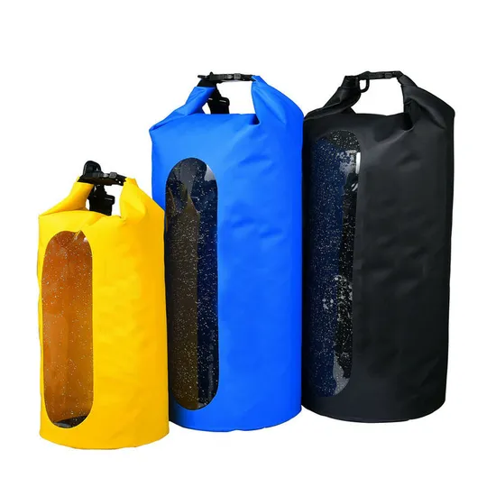 Leyi Men Shoulder Bag Waterproof Roll Top Waterproof Backpack Bag with Zipper Waterproof Folding Garment Bag