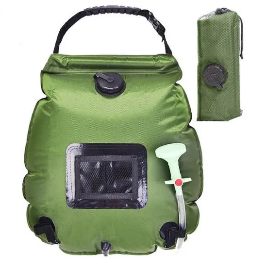 Leyi Rucksack Backpack with Water Backpack Hydration Pack Water Soluble Shower Bag Camping Shower Water Bag Pack