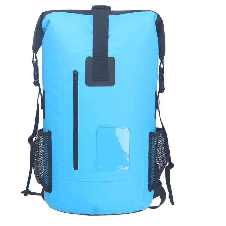 Customized PVC Waterproof Dry Bag Hiking Backpack