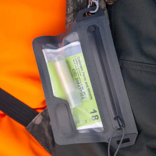 Leyi 600d Waterproof Small Pouch Identification Card 600d Waterproof Small Pouch Zipper PVC Bag Transparent Small Pouch