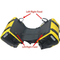 Double Side Outdoor PVC 2 in 1 Tail Bag Motorbike Saddle Bag Travel Waterproof Motorcycle Side Bag