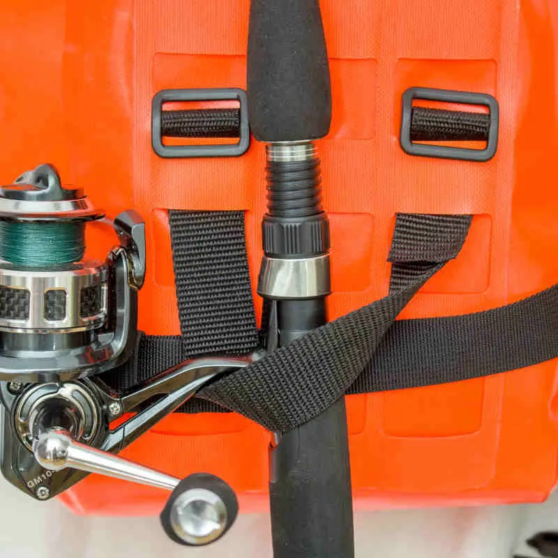 Wholesale Large Fishing Bag Outdoor Fishing Rod Holder PVC TPU Waterproof Fishing Tackle Backpack