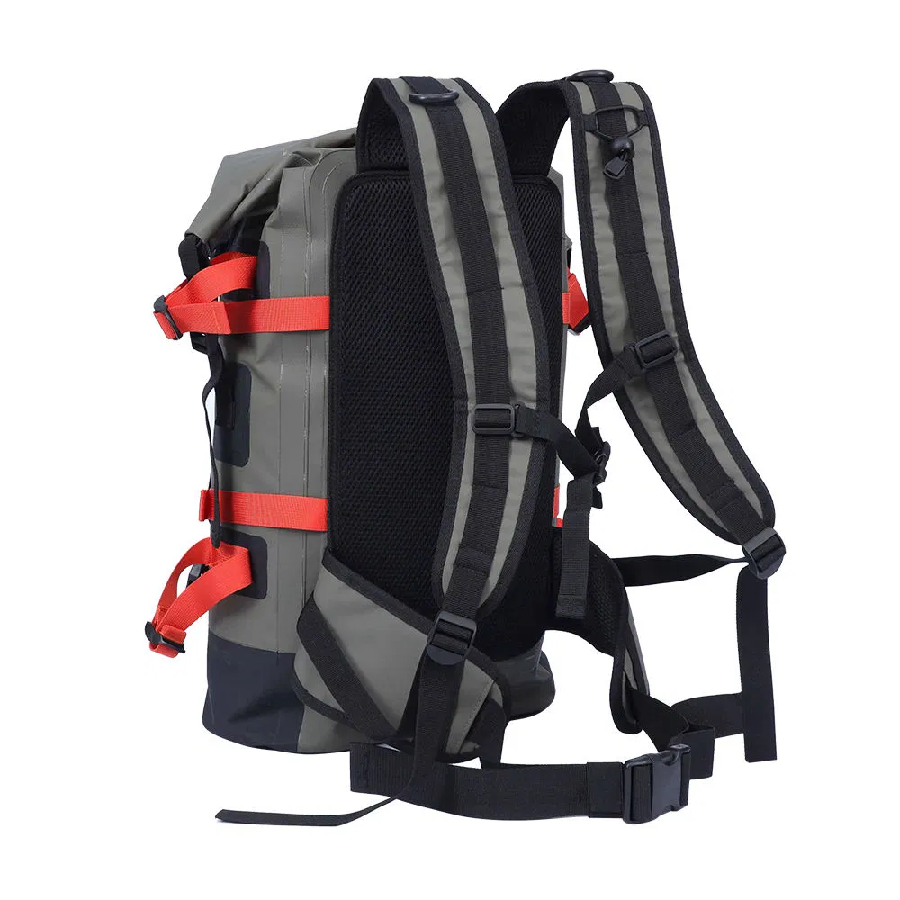 Outdoor Customized PVC Waterproof Dry Bag Backpack with Pockets