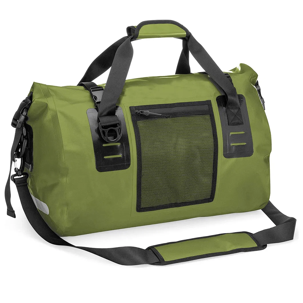 OEM Waterproof Tarpaulin Duffel Bag for Camping Outdoor Travel Bags Hiking Duffle Bag