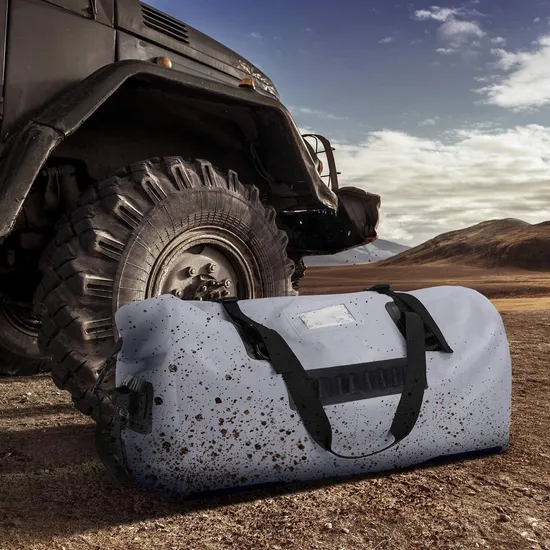 Leyi Waterproof Customized Hand PVC/TPU Roll up Dry Backpack Travel Duffle Bag