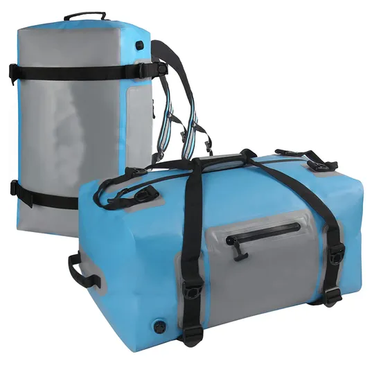 OEM ODM Outdoor PVC Tarpaulin Duffle Bag Waterproof Sport Gym Duffel Bag for Travel Camping