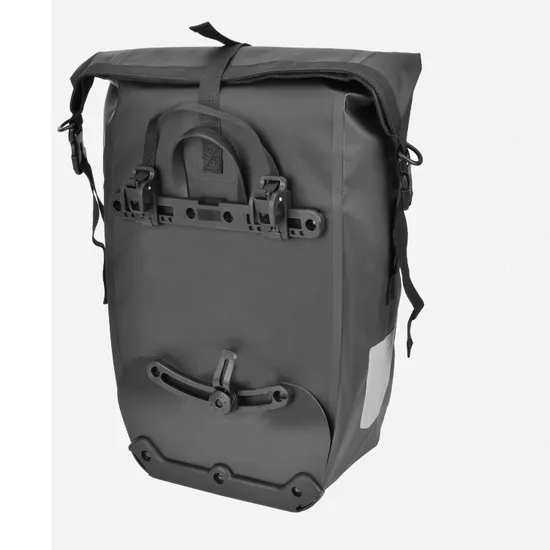 Leyi Custom Logo Cycling Rear Carrier Storage Adjustable Hooks Backpack Bike Waterproof Cycling Bag