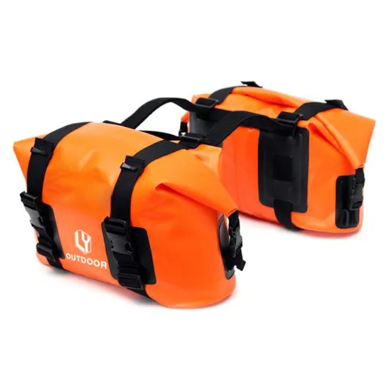 Leyi High Quality Wholesale Custom Logo Saddle Travel Wearproof Motorcycle Motor Bike Bag