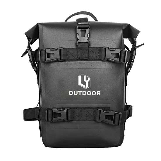 Leyi Waterproof Motorcycle Riding Sports Waist Backpack Buckle Folding Unisex Custom Logo Saddle Bag
