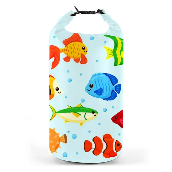 Leyi Dry Bag with Customised Logo, PVC Dry Bag Backpack 35LTR, Dry Sack Waterproof Bag Custom Small