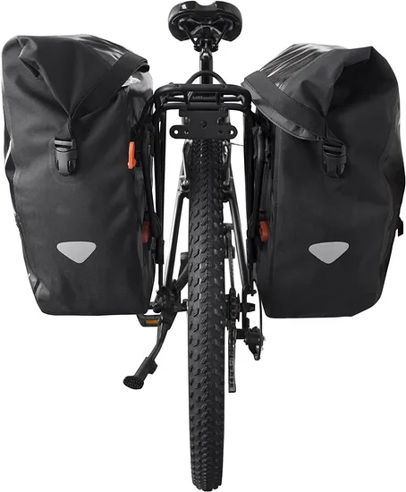 Travel Bicycle Double-Saddle Bags Cycling MTB Bike Rear Bag Waterproof Cycling Bag