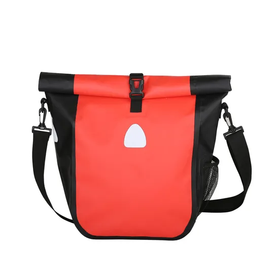 Leyi 2024 New Bicycle Saddle Bag Rainproof, Large Capacity Bicycle Saddle Bag Luggage Rack MTB Bike Travel Bag Custom Logo