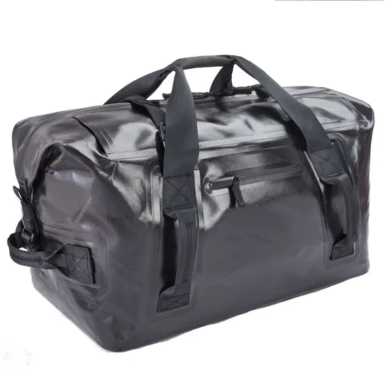 Leyi Customised Duffle Bag Waterproof Luggage Travel Leather Duffle Weekend Bag Leather Carry on Bag Travel Tote Duffel Bag