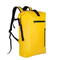Leyi Recycled Bag Custom Logo, High Quality Custom Waterproof Men′s Backpack, Rolltop Backpack Recycled Yellow 15L