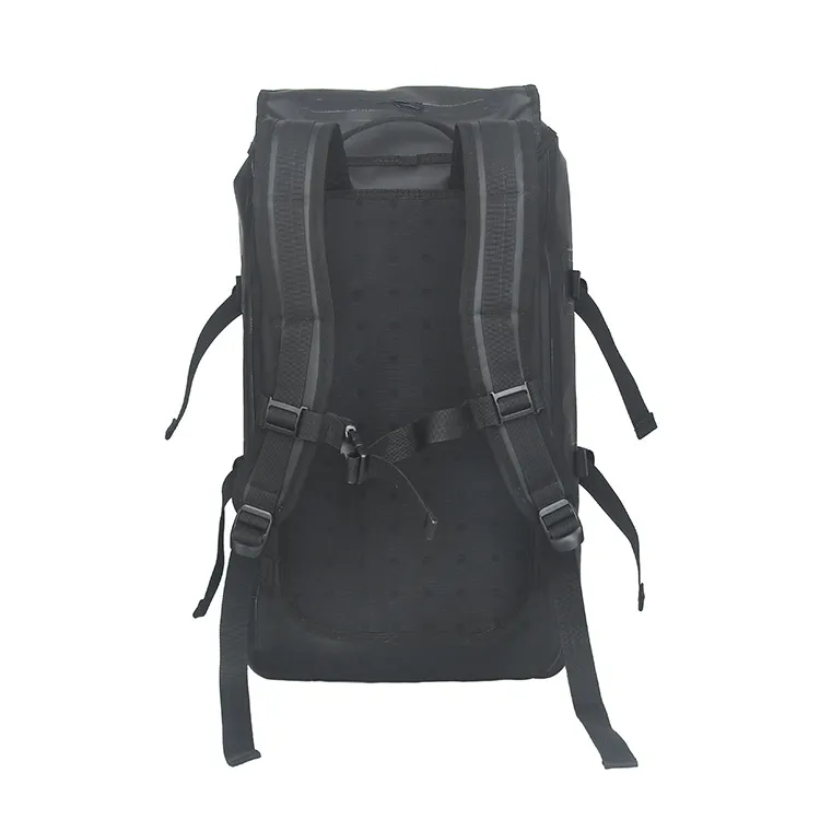 Leyi Hiking Trekking Backpack, Ergonomics Black Nylon Laptop Backpacks Daily Life, Back Pack Bag Business Laptop Travel Backpack
