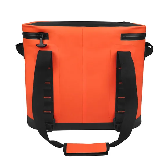 Waterproof Orange Outdoor TPU Cooler Bag Lunch Wind Cooler Bag Cute Insulated Thermal Cooler Tote Bag