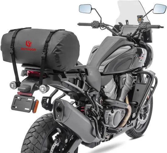 30L 50L Top Sell Motorcycle Travel PVC Tarpaulin Waterproof Roll Dry Bag Duffel Bag Motor Seat Tail Bag