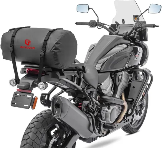 30L 50L Top Sell Motorcycle Travel PVC Tarpaulin Waterproof Roll Dry Bag Duffel Bag Motor Seat Tail Bag