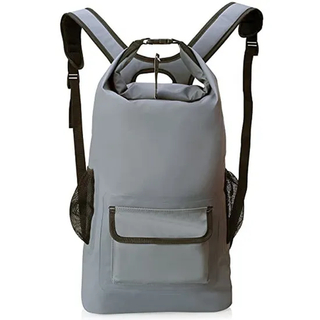 Leyi 2024 Outdoor Waterproof Backpack Hiking Mountaineering Kayak Waterproof Bag Custom Roll-Top PVC Dry Bag