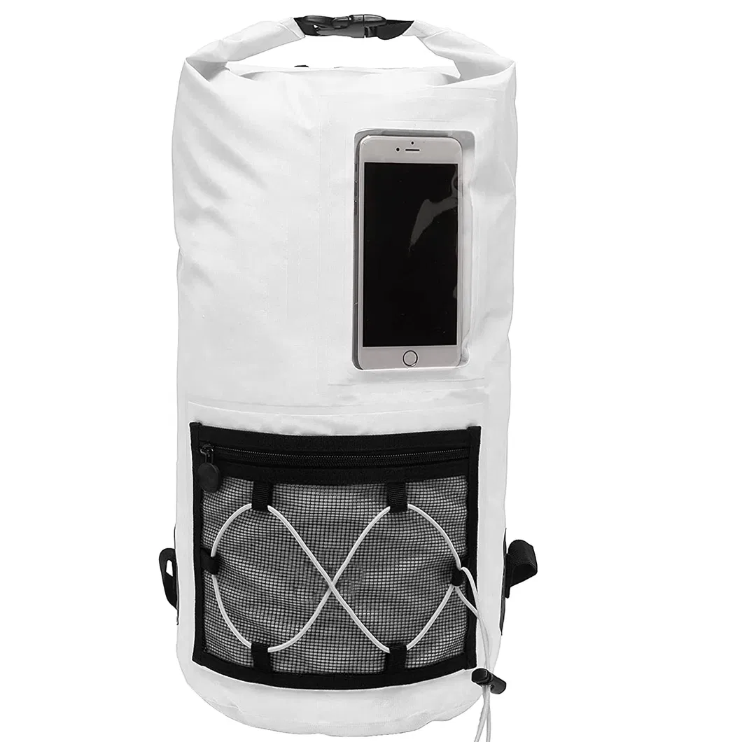 Sport PVC Hiking Travel Backpack Camping Waterproof Tarpaulin Pack Outdoor Roll Top Dry Bag Foldable Waterproof Backpack
