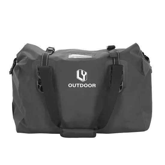 Custom Logo Motor Cycling Travel Bag Large Capacity PVC Waterproof Carrying Bag for Motorcycle Luggage