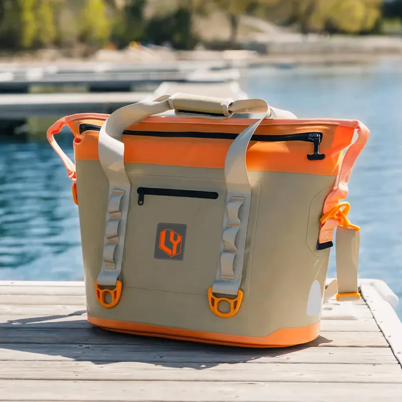 Leyi China Suppliers Beach Tote Bag Waterproof, Waterproof Tote Bag with Zipper, Portable Waterproof Beach Tote Bag