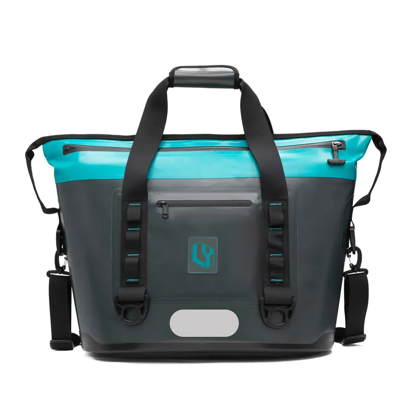 Leyi China Suppliers Beach Tote Bag Waterproof, Waterproof Tote Bag with Zipper, Portable Waterproof Beach Tote Bag