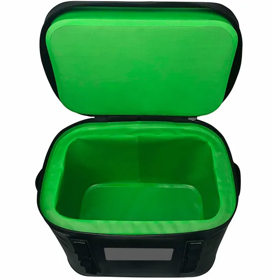 Custom Black Waterproof Cooler Bags Portable Outdoor Camping Picnic Soft Cooler Bag