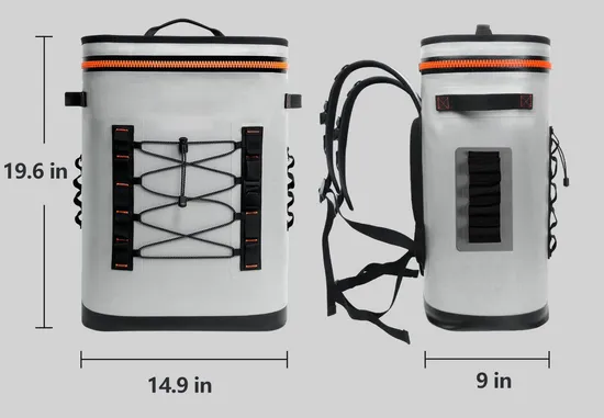 Leyi New Bag Outdoor Use Large Capacity Cooler Backpack Bag Waterproof Leakproof Portable Cooler Backpack