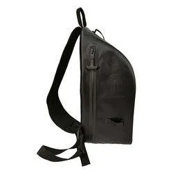 Leyi Multi-Functional PVC TPU Tackle Sling Bag Black Fishing Backpack Waterproof Bag Fly Fishing Backpacks