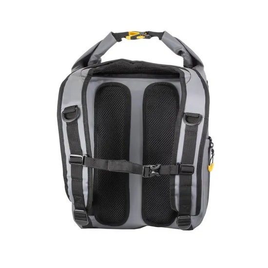 Comfortable Waterproof Roll-Top Waist Pack Fly Fishing Organizer Bag with Padding Shoulder Strap
