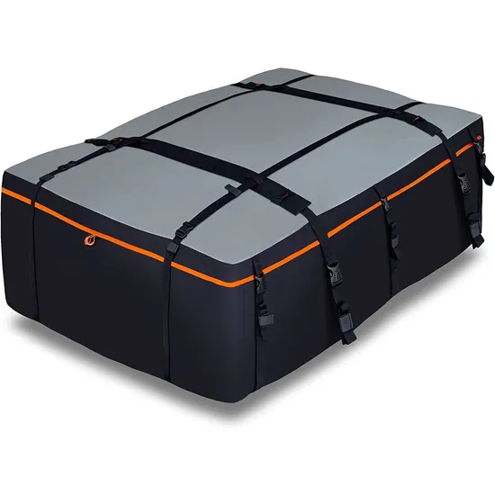 Leyi Roof Tope Cargo Bag with 4 Door Hookclosure, , Waterproof Bag on Roof Racks, Full Waterproof Roof Carrier Bag