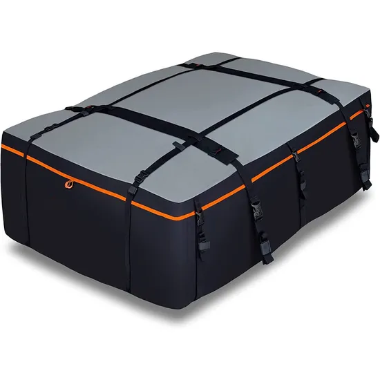 Leyi Roof Tope Cargo Bag with 4 Door Hookclosure, , Waterproof Bag on Roof Racks, Full Waterproof Roof Carrier Bag