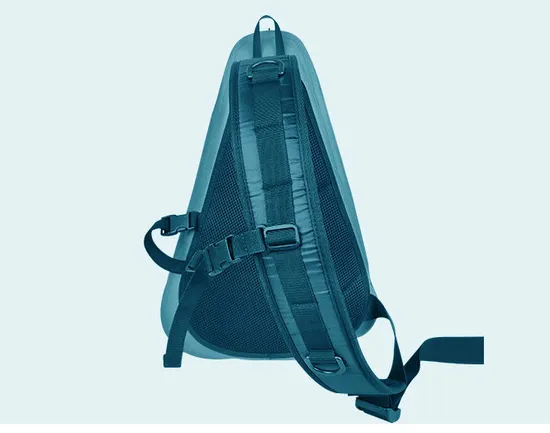 Leyi Lightweight Waterproof Canvas Backpack Small Tackle Box Fishing Backpack Chest