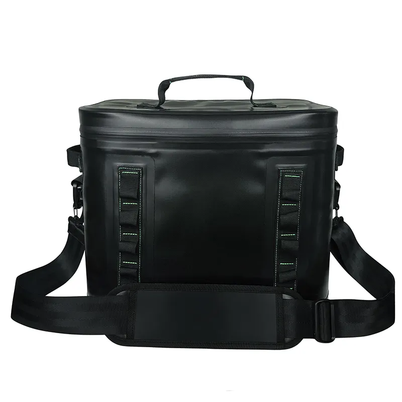 Leyi Waterproof Insulated Soft Fashion Fishing with Front Zipper Pocket Camping Fish Cooler Bag