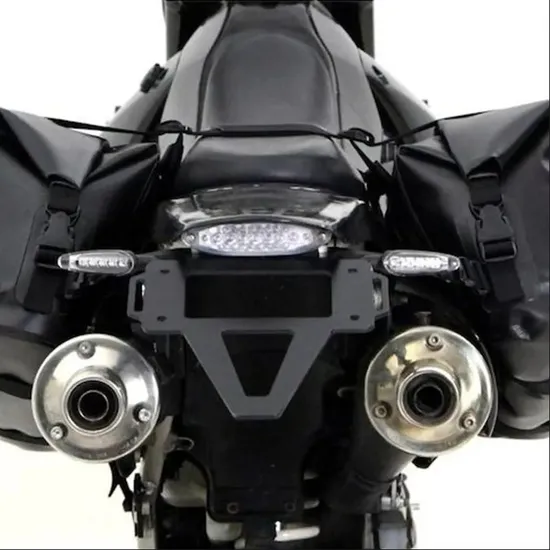 Custom 500d PVC Waterproof Motorcycle Duffle Bag 35L Motorcycle Tail Bag Motorcycle Travel Bag for Back Seat