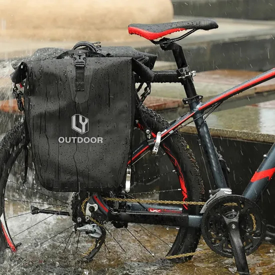 New Products Large Capacity Bike Double Panniers Waterproof Bicycle Cycle Water Resistant Travel Bike Pannier Bag
