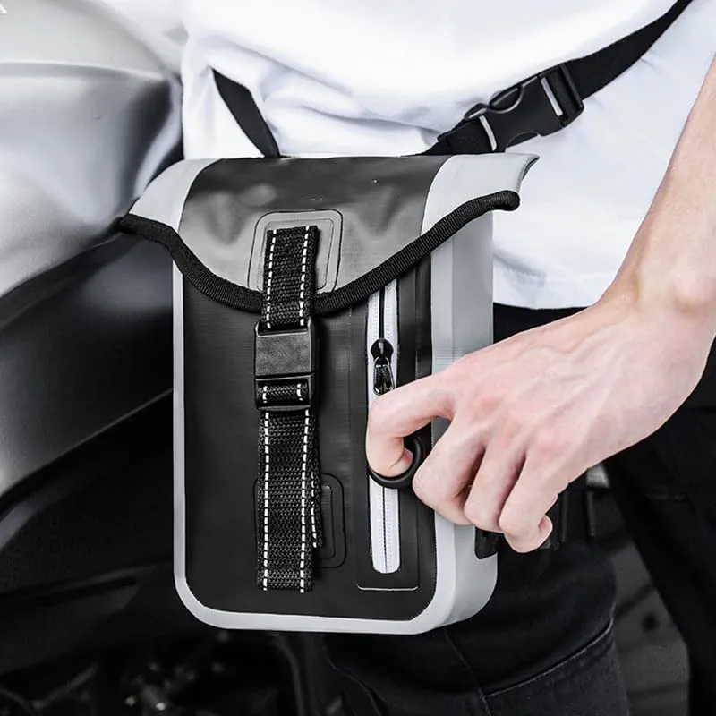 Waterproof Drop Waist Leg Bag Thigh Belt Hip Bum Motorcycle Tactical Travel Cell Mobile Phone Purse Fanny Pack Bag