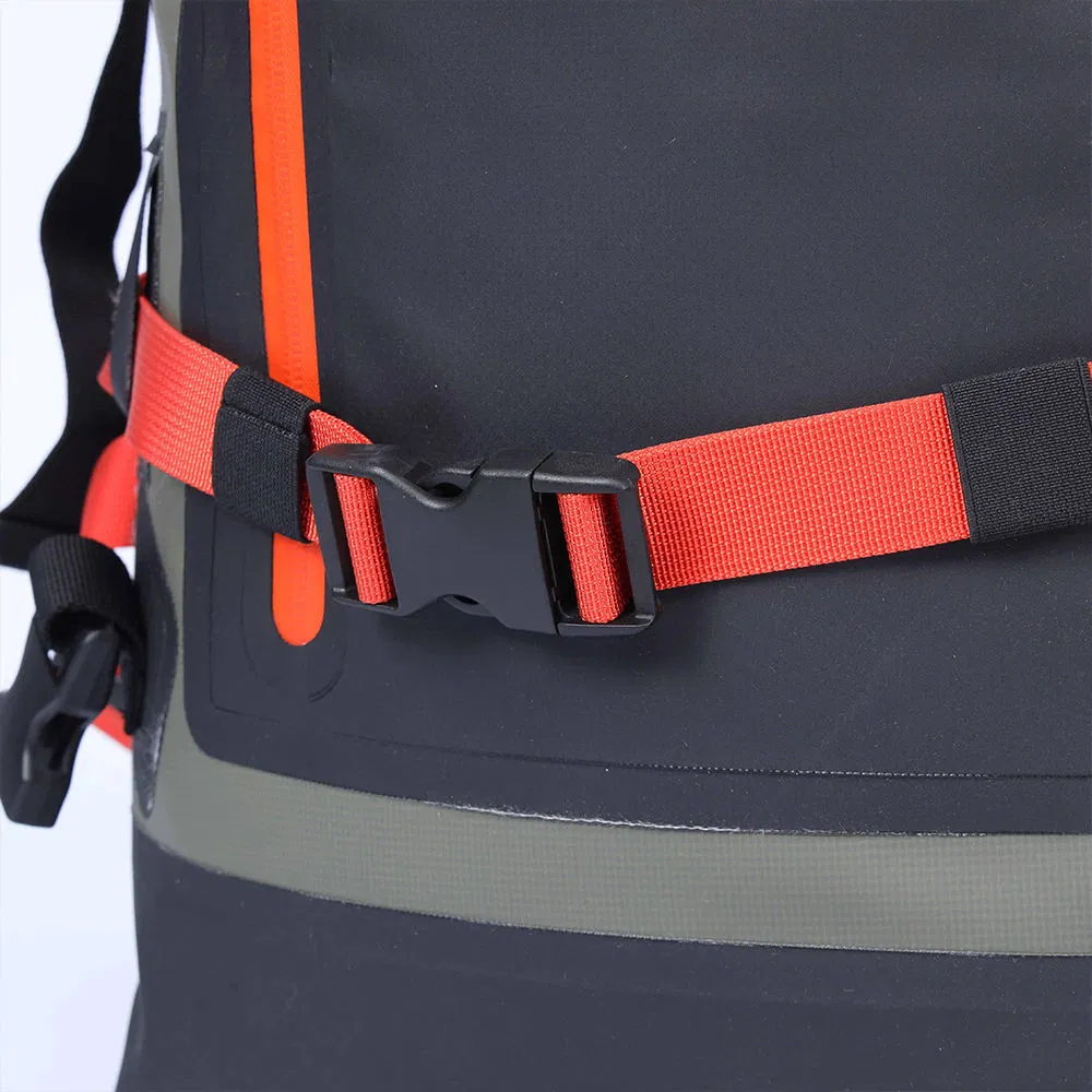 Outdoor Customized PVC Waterproof Dry Bag Backpack with Pockets
