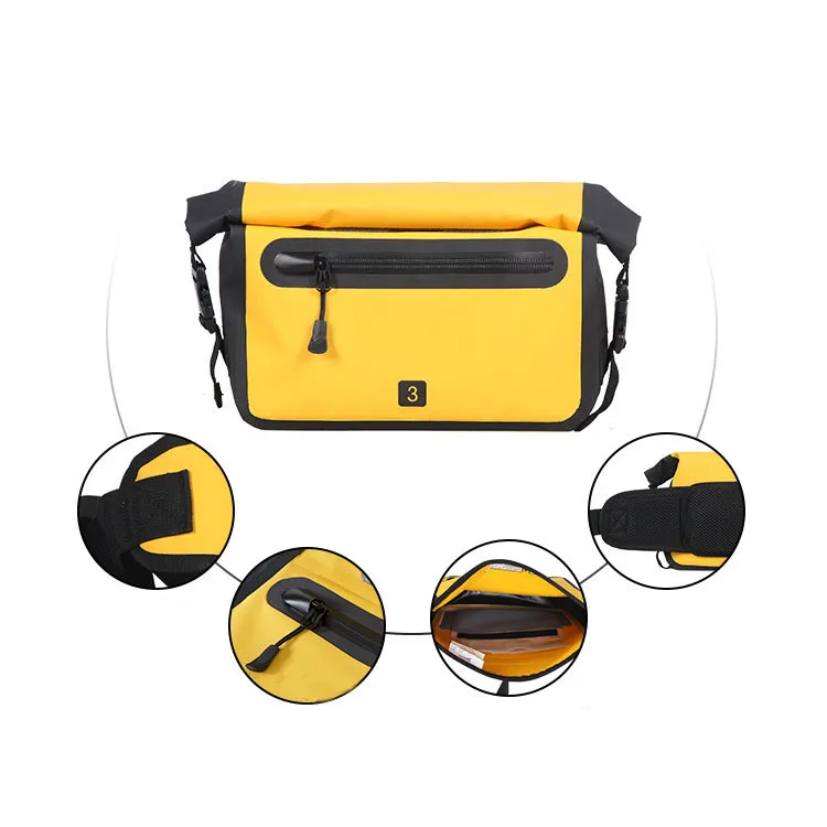 Outdoor Sport Fanny Pack Waterproof PVC Waist Bag