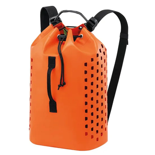 25L Canyoning Rope Bag Waterproof TPU Backpack Multiple Drain Holes for Kayaking Drifting